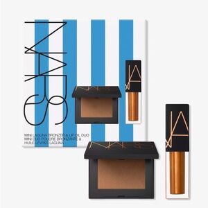 NARS Laguna Bronzing Powder and Lip Oil Set